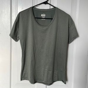 REI CO-OP Sahara Tee in Sage Gray Heather